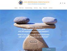 Tablet Screenshot of barbarabirsinger.com